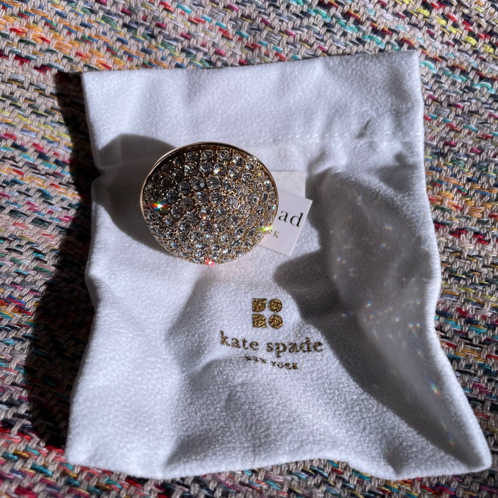 NWT kate spade golden ring